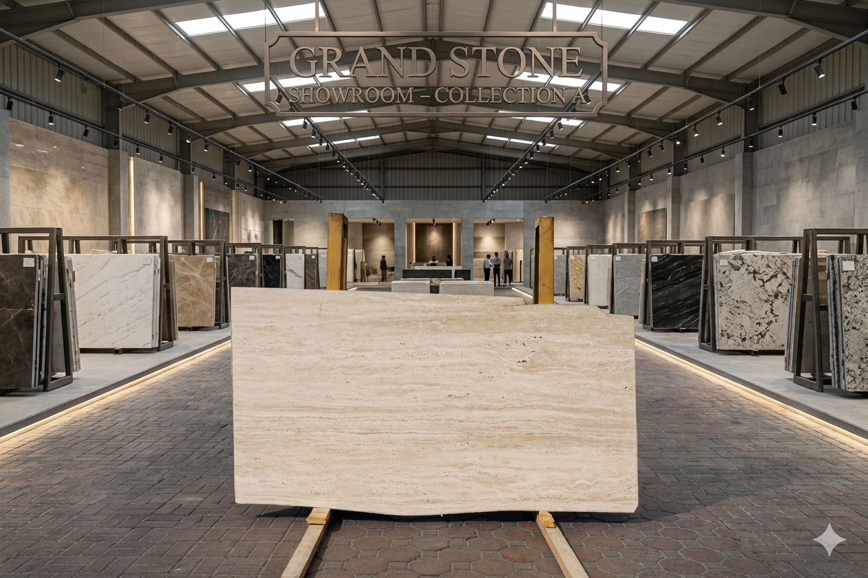 White Travertine Honed