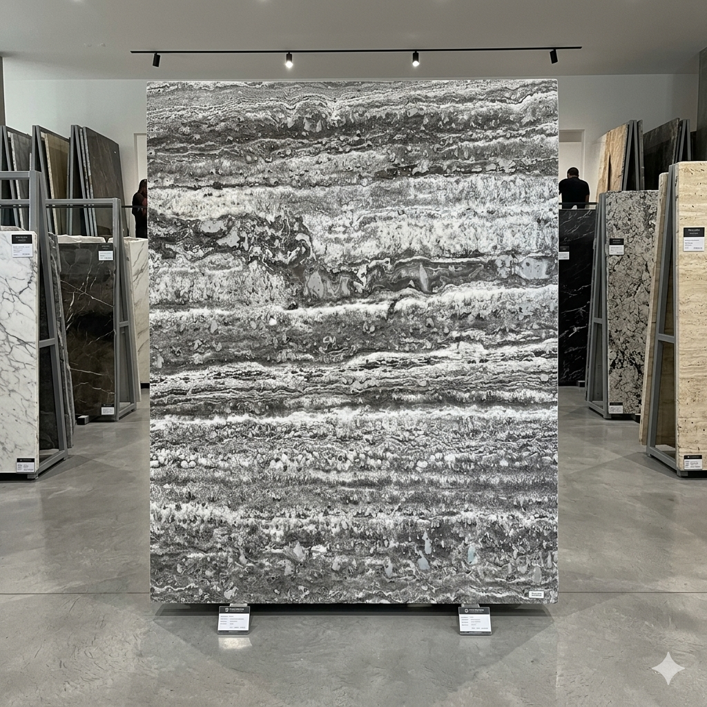Silver Travertine