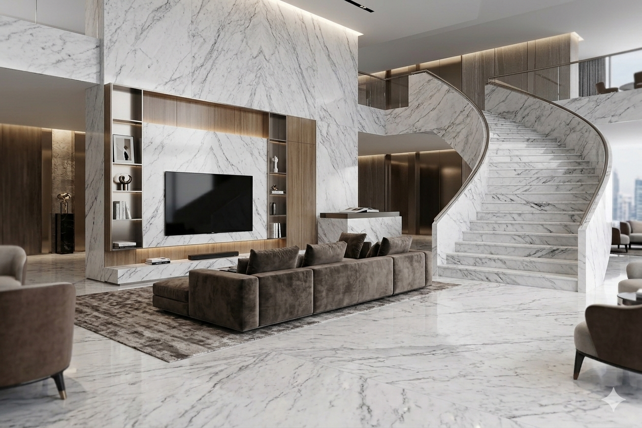 Carrara White